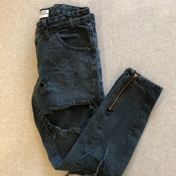 One Teaspoon Free Birds with zipper ankle, 24 - Picture 4 of 6